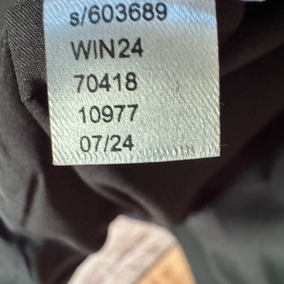 Ann Taylor Blazer The Long Collarless in Fluid Crepe Black NWT Size 10 Work - Picture 10 of 11